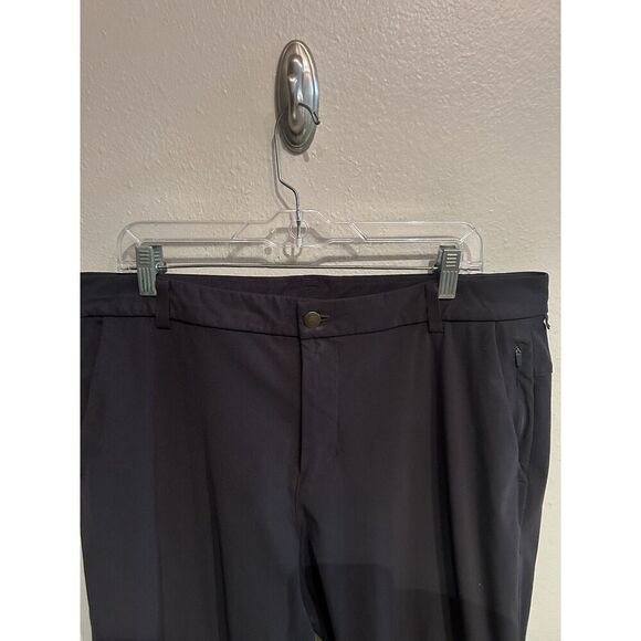 Lululemon Commission Pants Classic Warpstreme Dark Gray Mens Size 36 36x32 - Picture 4 of 11